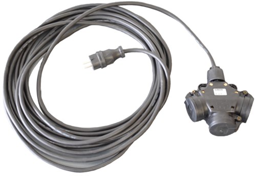 SNOER 10 METER MET EXTRA AANSLUITINGEN VOOR EDGEFIX XL